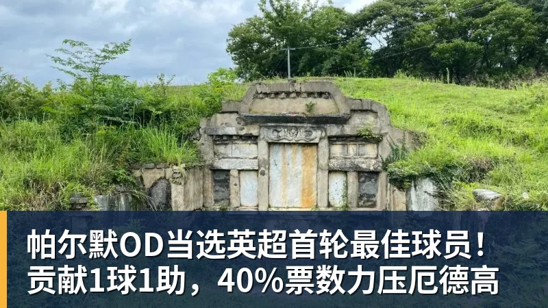 米兰体育帕尔默OD当选英超首轮最佳球员！贡献1球1助，40%票数力压厄德高