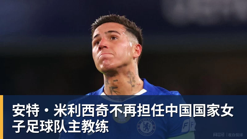 米兰体育安特·米利西奇不再担任中国国家女子足球队主教练